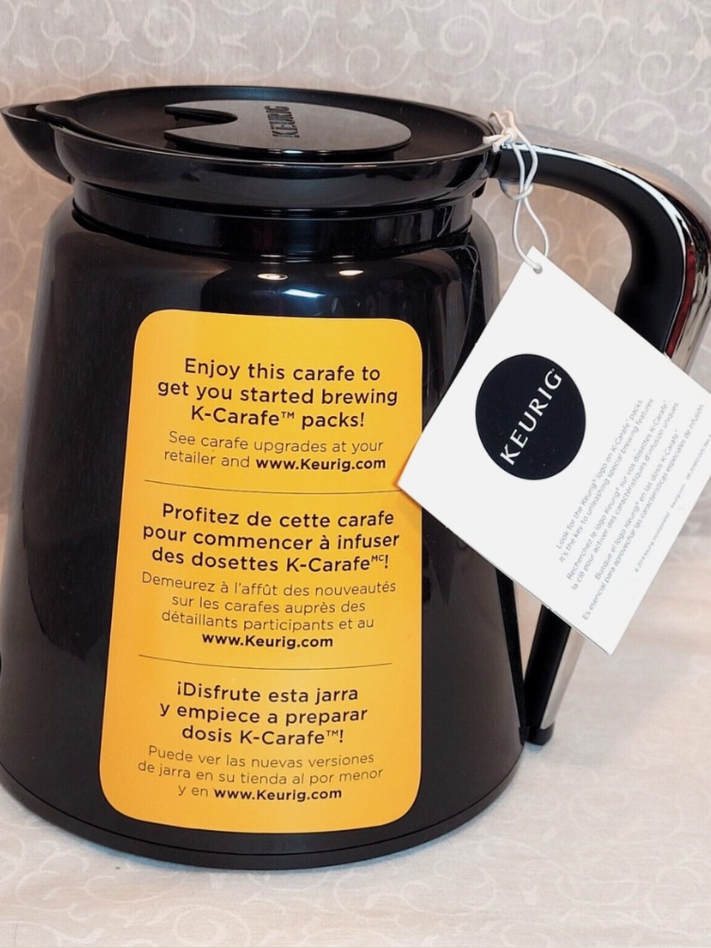 Keurig Black K-Carafe Coffee Carafe